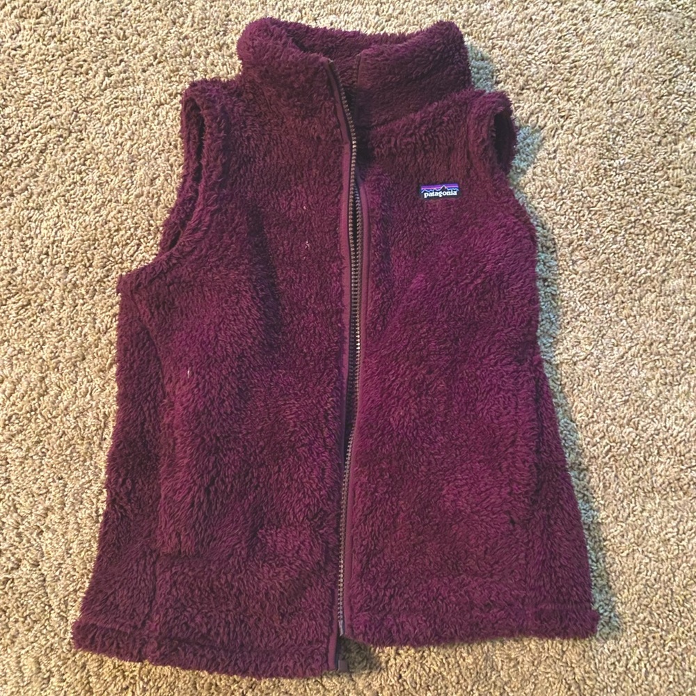 Patagonia Purple Sherpa Vest